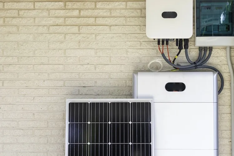 Thuisbatterij installatie in woning